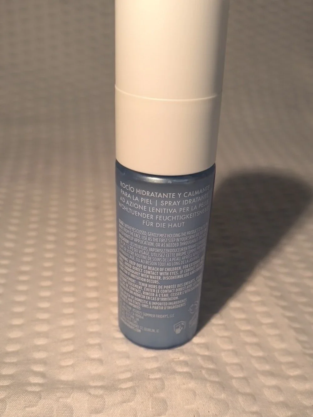 Summer Fridays hydrating facial